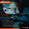 Defender Safety DECITECH E2 Electronic Active InEar Hearing Protection, 22 NRR  Orange DCT-E2-02